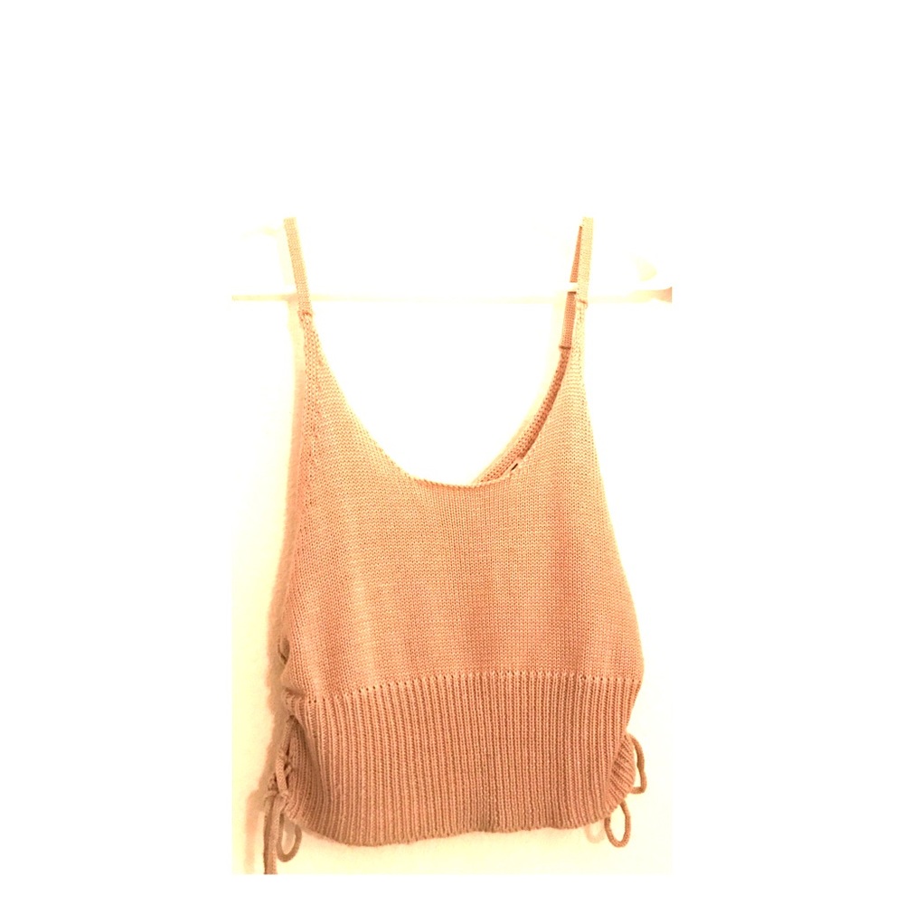 LA Hearts Cropped sweater top