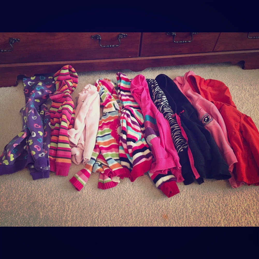 Toddler girls 3t lot of jackets