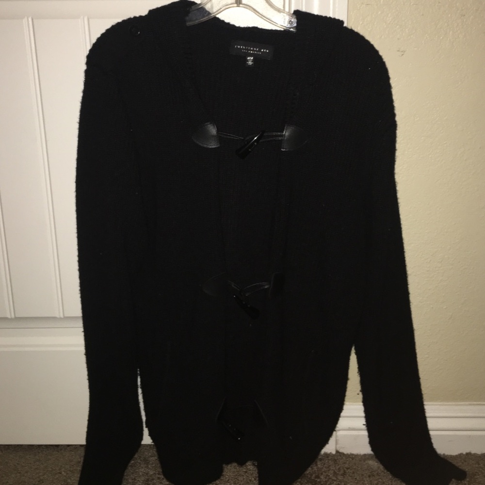 Black semi formal hoodie