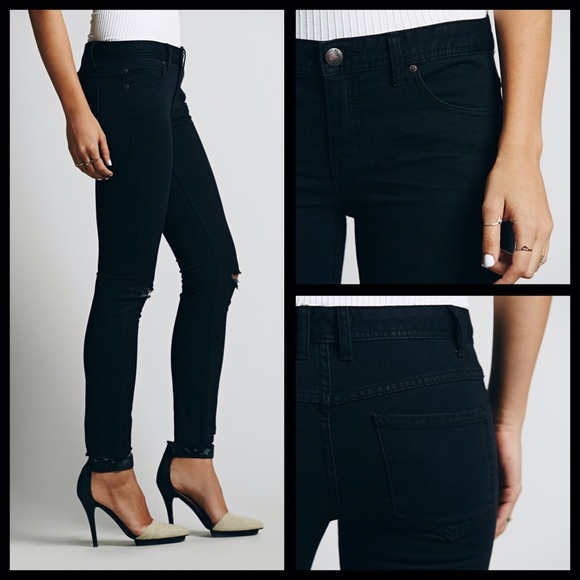 ❌SOLD❌8/9🎉HOST PICK🎉NWT Free People Stark Skinny - Picture 3 of 4