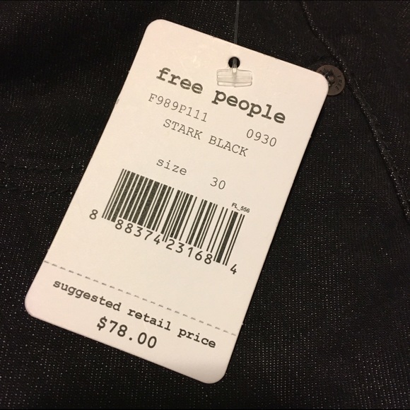 ❌SOLD❌8/9🎉HOST PICK🎉NWT Free People Stark Skinny - Picture 4 of 4