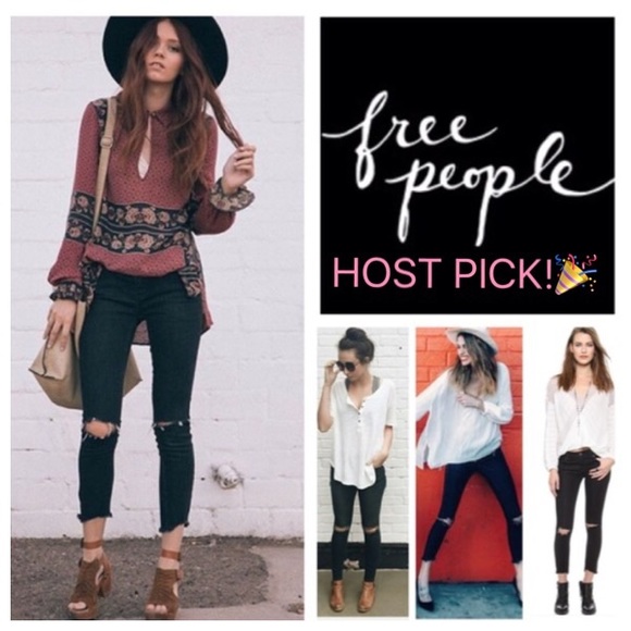Free People Denim - ❌SOLD❌8/9🎉HOST PICK🎉NWT Free People Stark Skinny