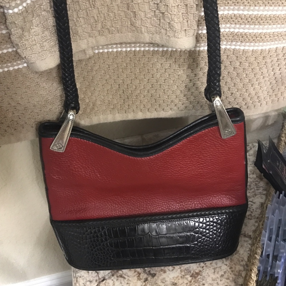 Red and black purse 👛 "Brighten"