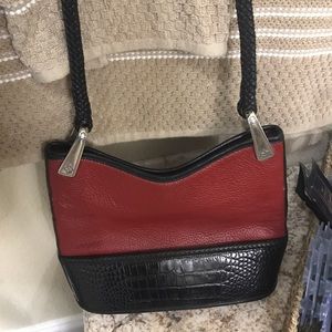 Red and black purse 👛 "Brighten"