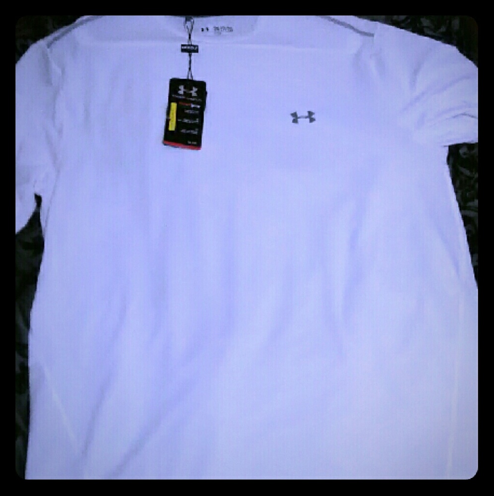 NEW with tags. White Under Armour Shirt