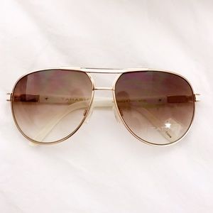 Tahari White Sunglasses