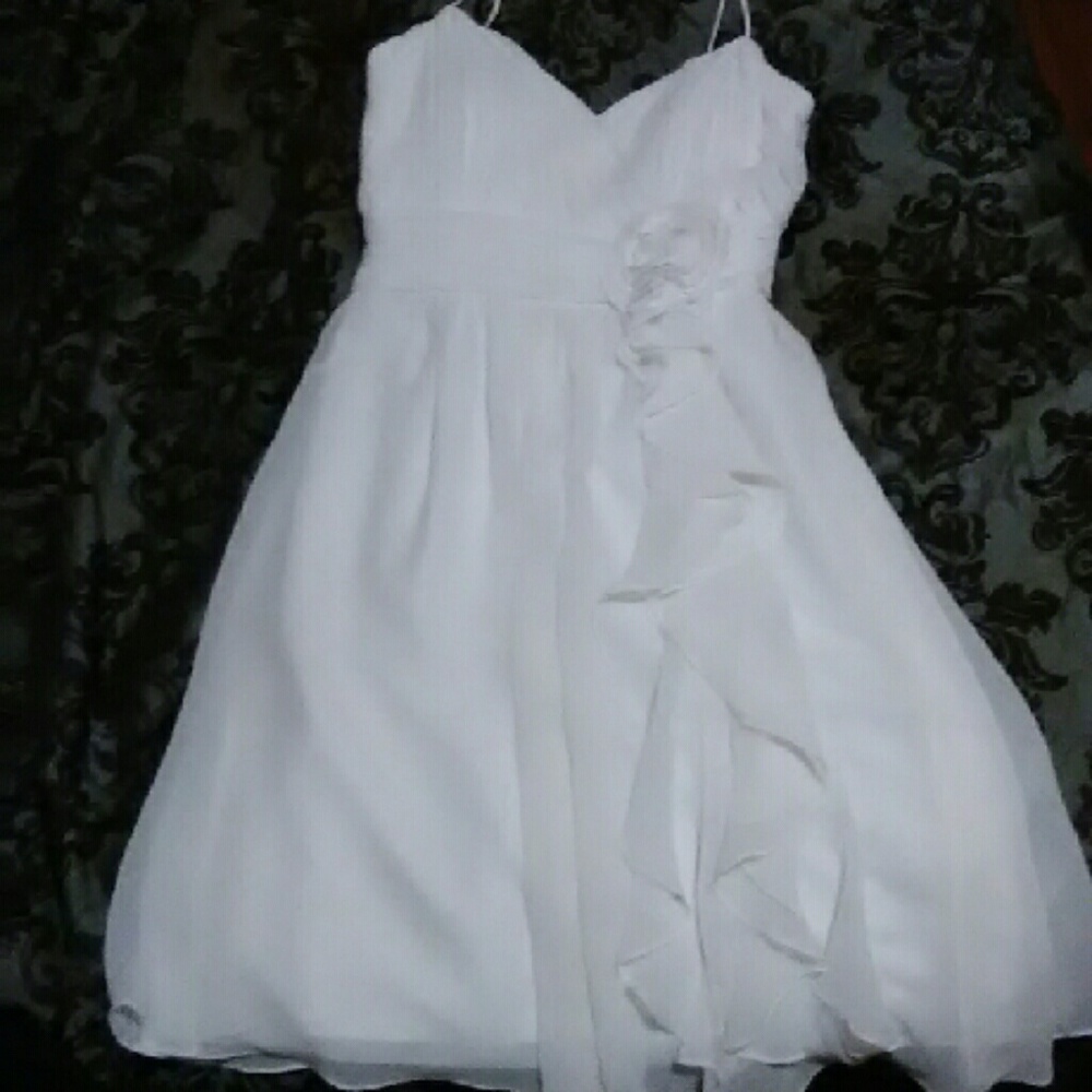 White dress size 10 worn once
