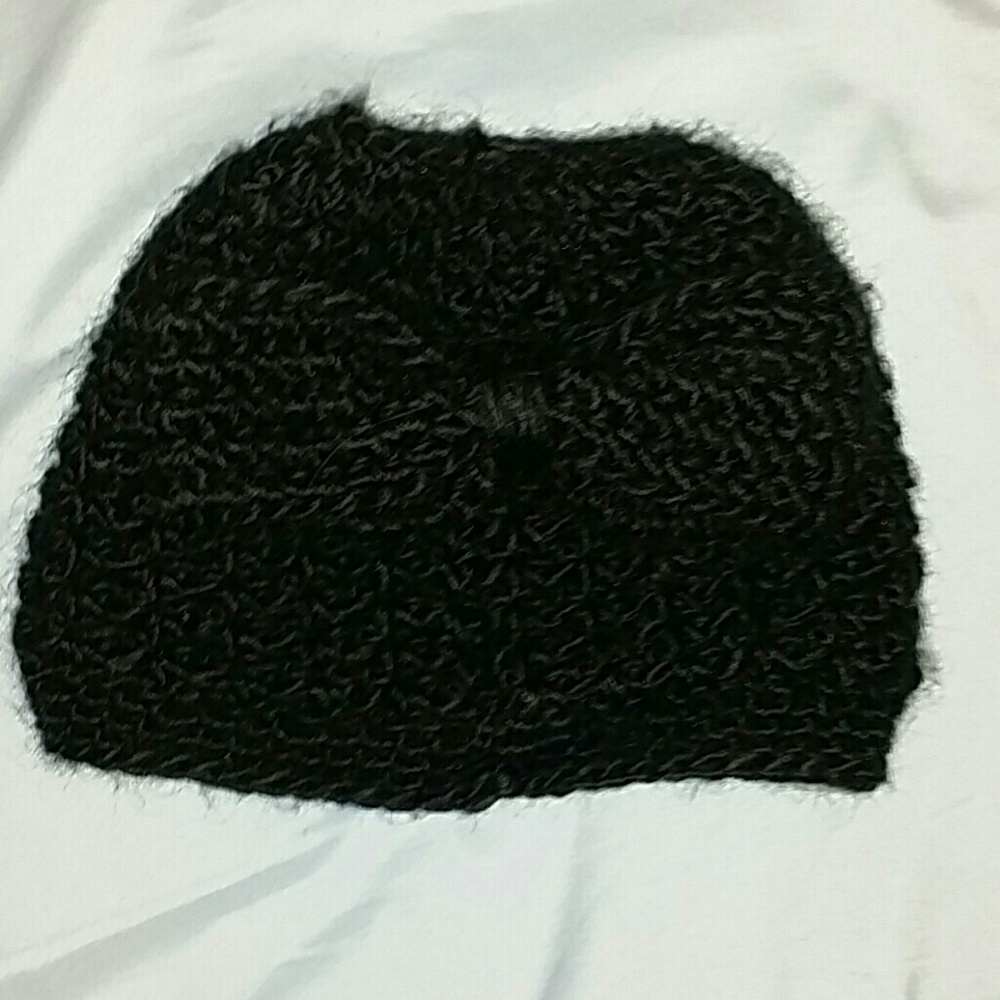 Messy bun hat with bow!