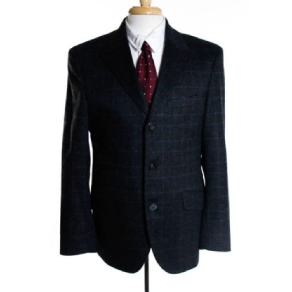 BESPOKE 100% CASHMERE ITALIAN SUIT see photos