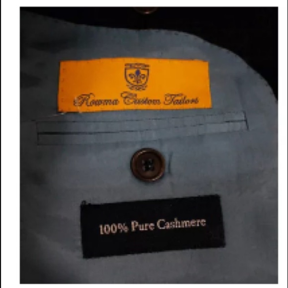 BESPOKE 100% CASHMERE ITALIAN SUIT see photos - Picture 4 of 4