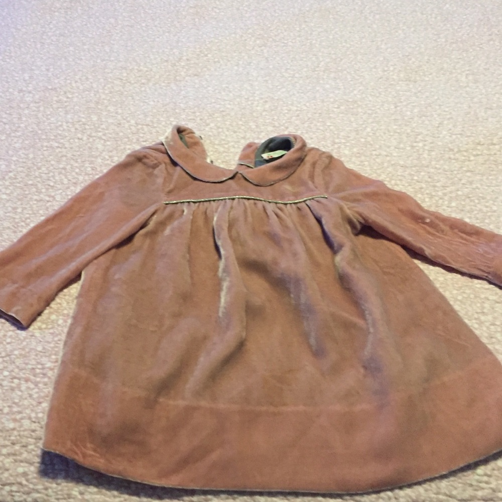 Bonpoint velvet dress