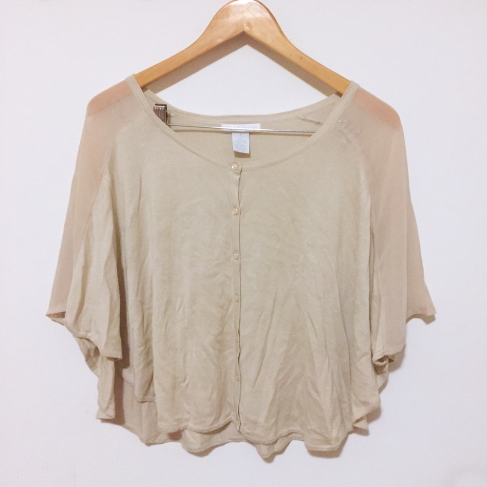 SALE ✨Oatmeal Knit Cape Top