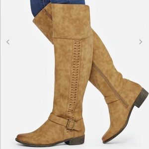 New with Box JustFab knee high boots