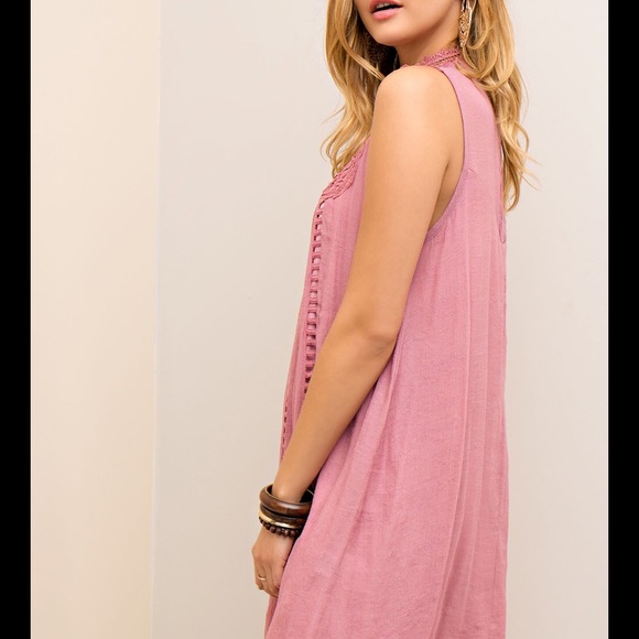 🆕 Absolutely Perfect Rose Tunic Dress - Picture 4 of 4