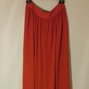 Banana Republic Flowy Long Skirt