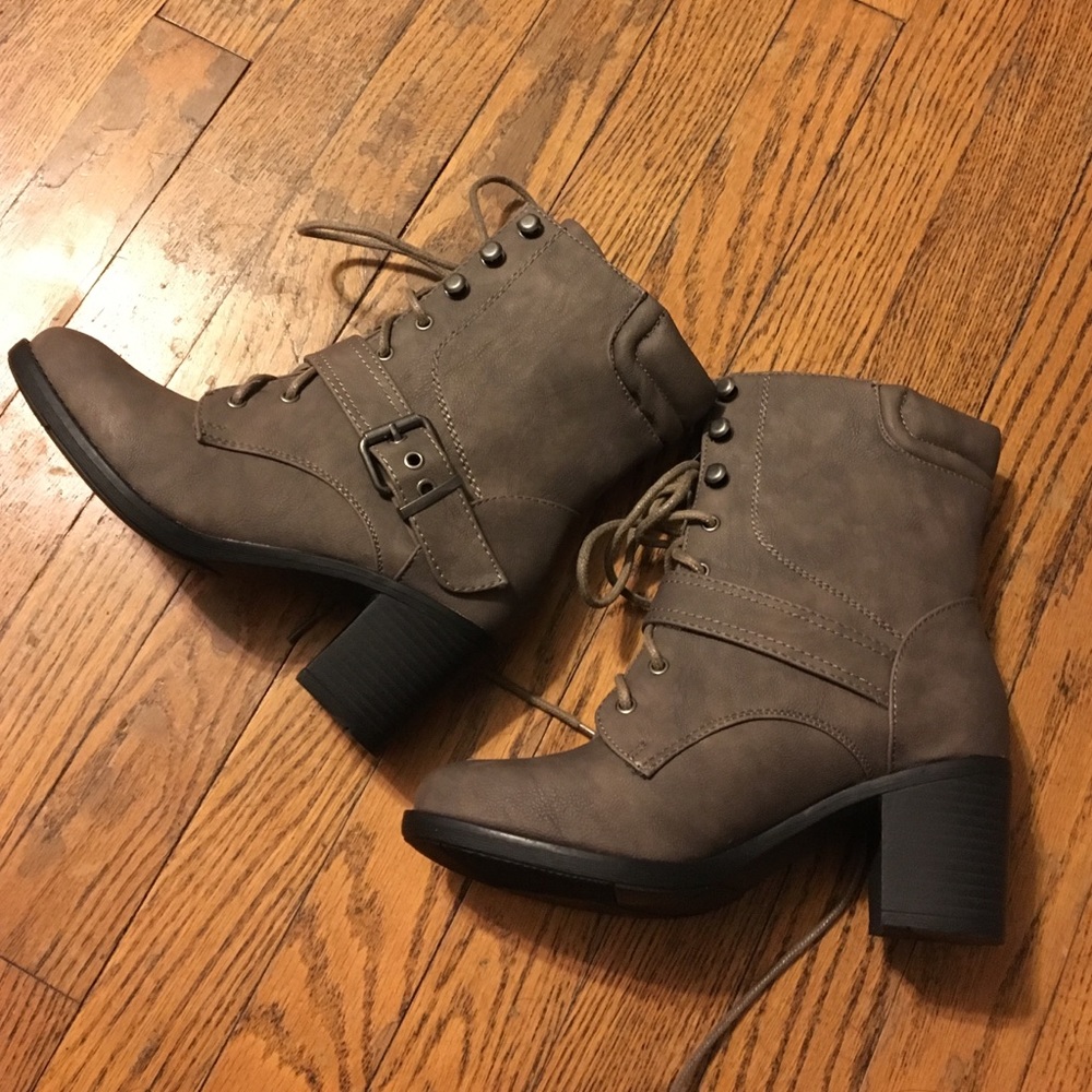 Justfab heeled boots
