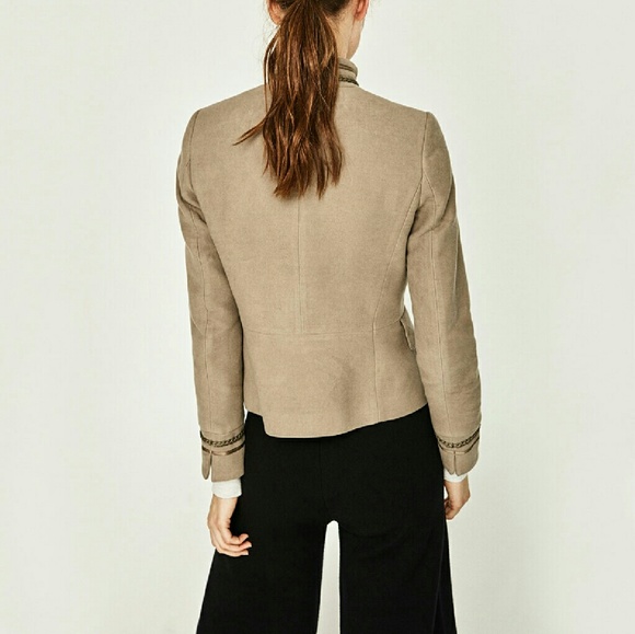 Zara Jackets & Coats Zara Military Blazer 8448 Poshmark