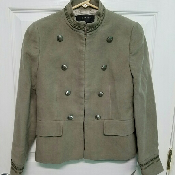Zara Jackets & Coats Zara Military Blazer 8448 Poshmark