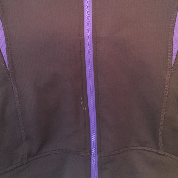 Grey and purple Fila track jacket - Picture 4 of 4