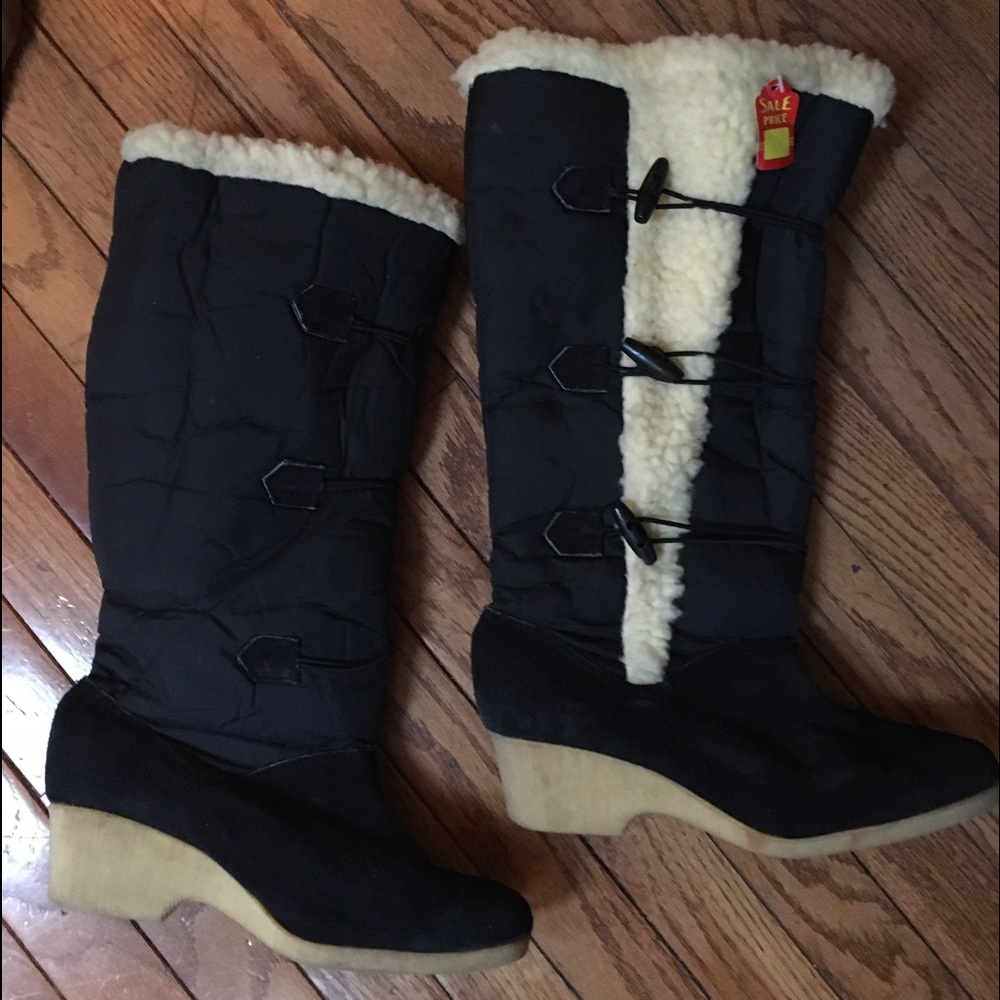 Large calf boot
