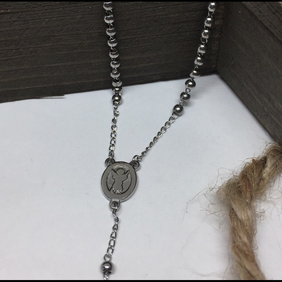 ⚠️CLOSET-CLEAN OUT⚠️Stainless Steel Rosary 5mm - Picture 3 of 7