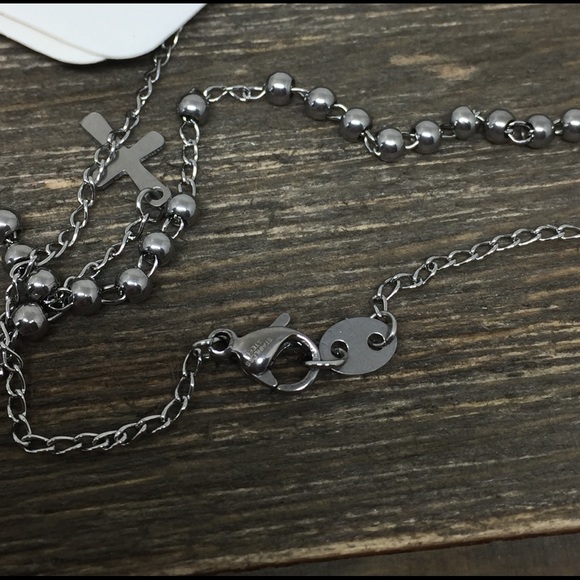 ⚠️CLOSET-CLEAN OUT⚠️Stainless Steel Rosary 5mm - Picture 5 of 7