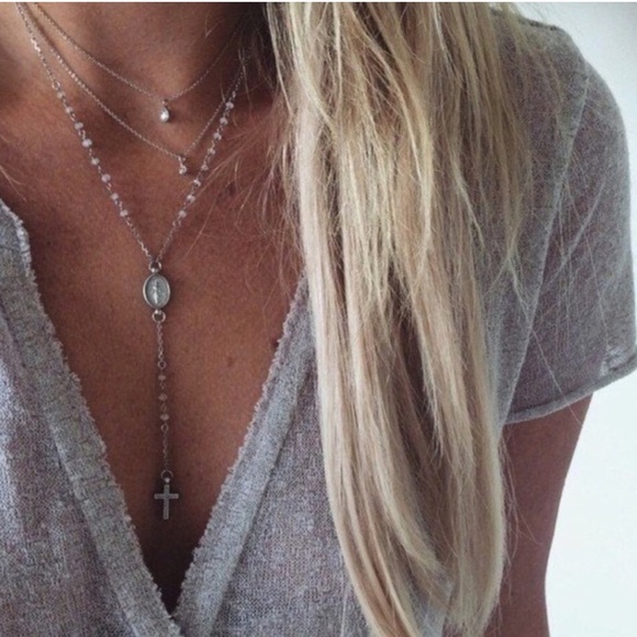 ⚠️CLOSET-CLEAN OUT⚠️Stainless Steel Rosary 5mm - Picture 2 of 7