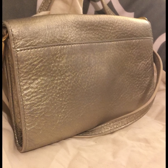Tory Burch Minnie cross body in platinum - Picture 4 of 4