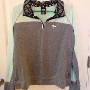 Victoria Secret Pink Half Zip