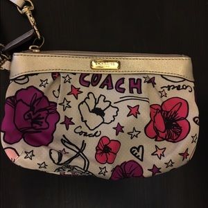 Coach wristlet