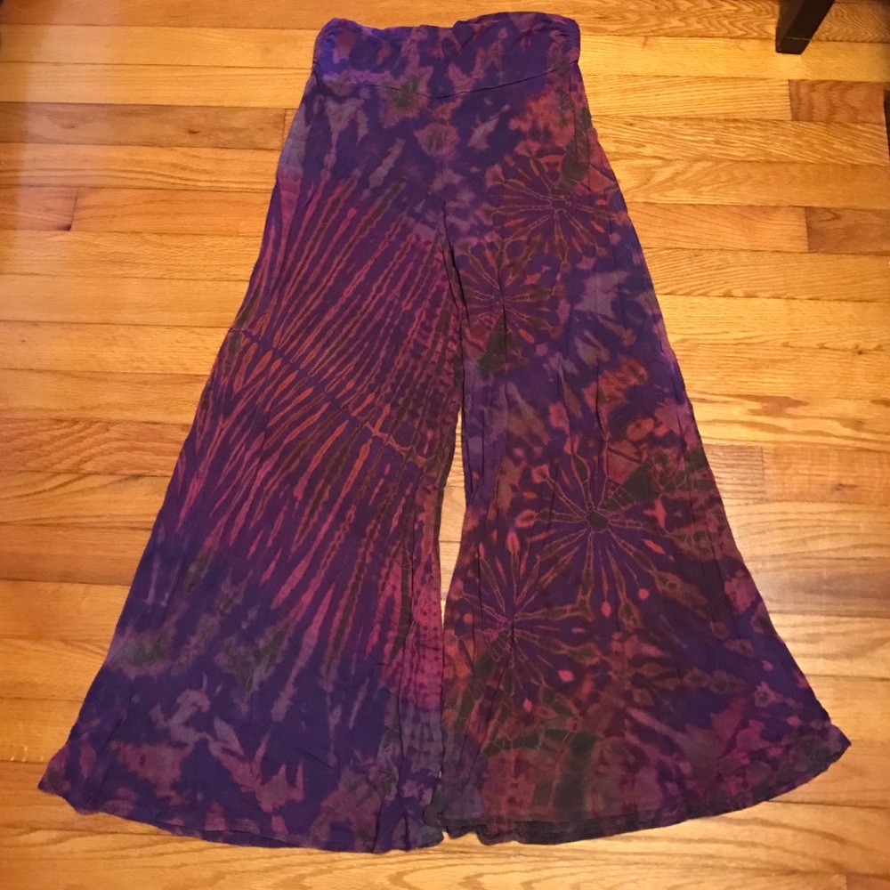 Tie dye pants