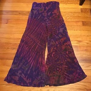 Tie dye pants