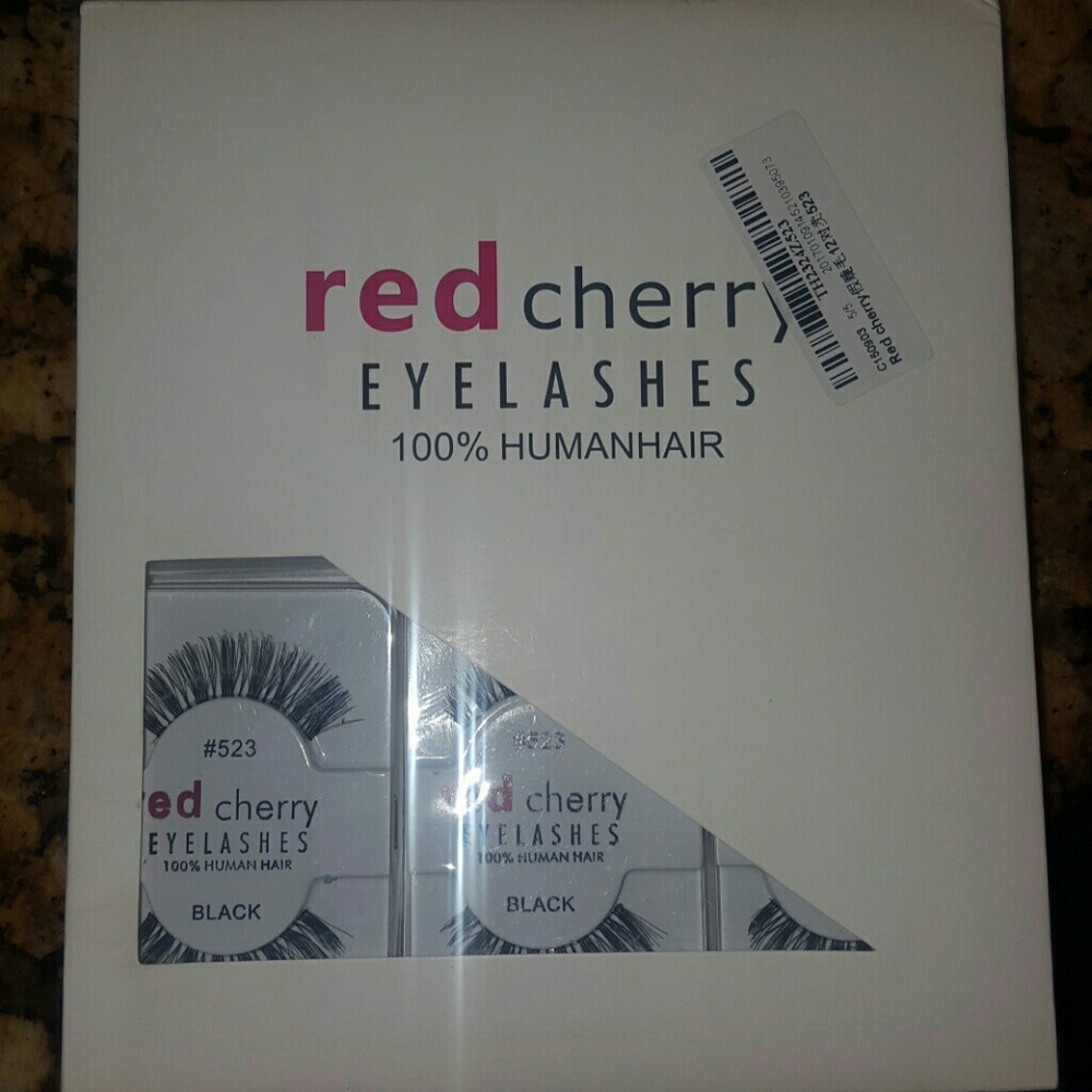 Red cherry 100%human hair lashes