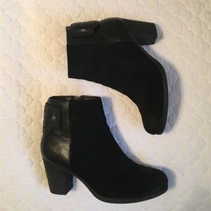 Classic black booties