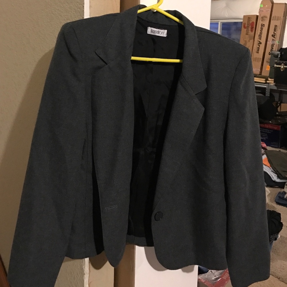 Gray Blazer