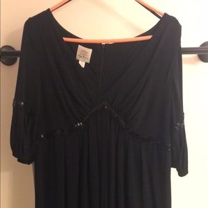 Suzi Chin empire waist with sequin detail cocktail