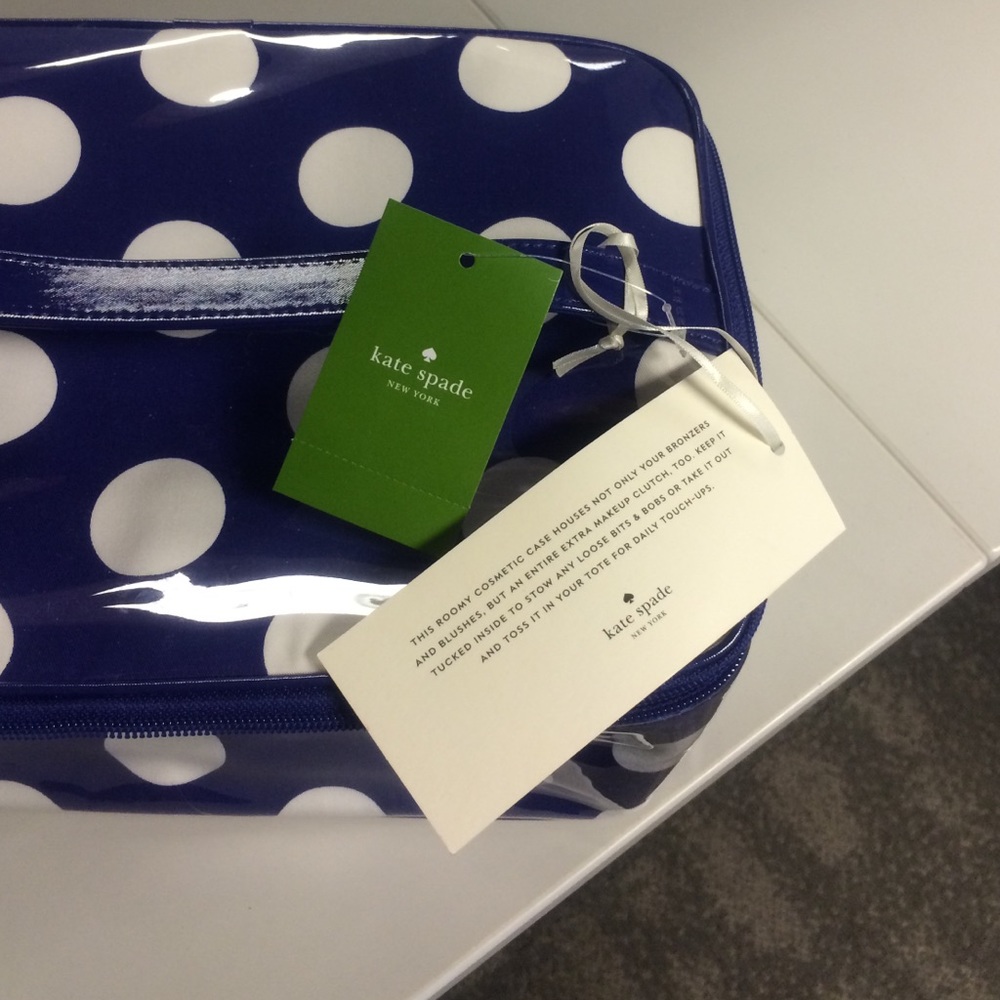 Kate Spade travel/cosmetic case NWT