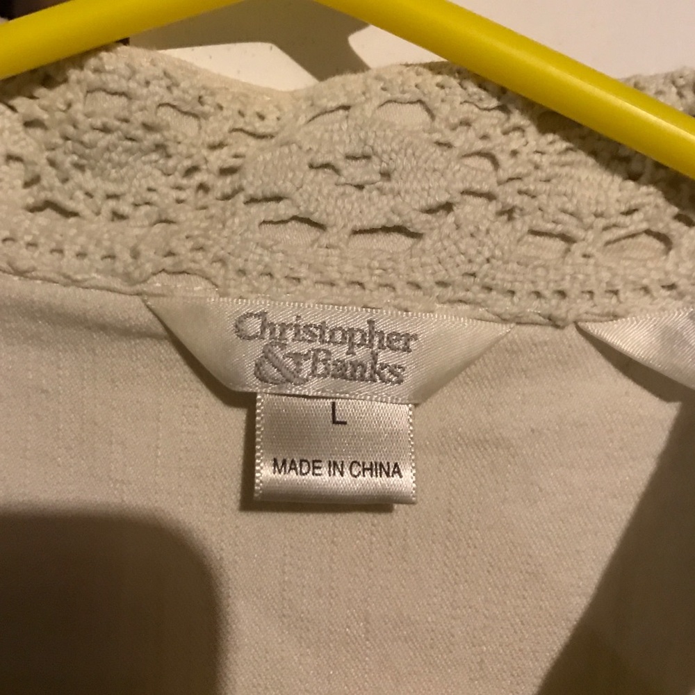 Cream Blazer - Picture 2 of 3