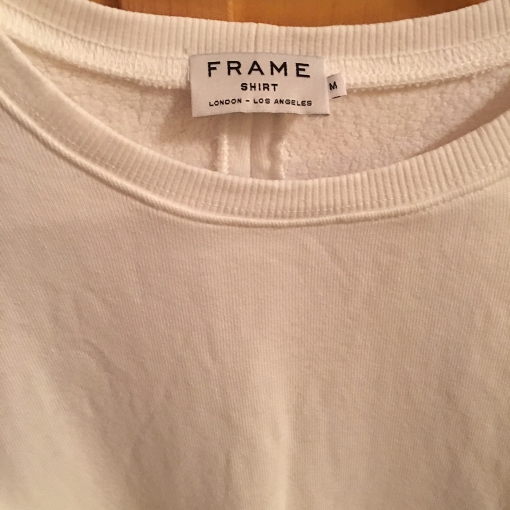 Frame zip sweatshirt