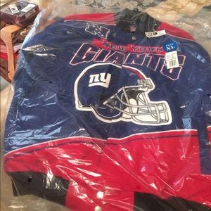 New York giants coat brand new never worn