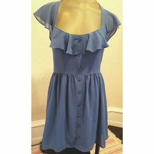 Periwinkle prairie dress