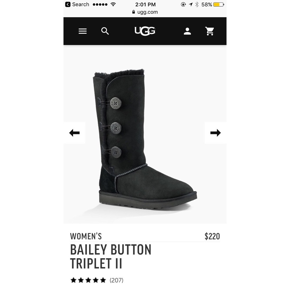 BRAND NEW- Bailey Button Triple II