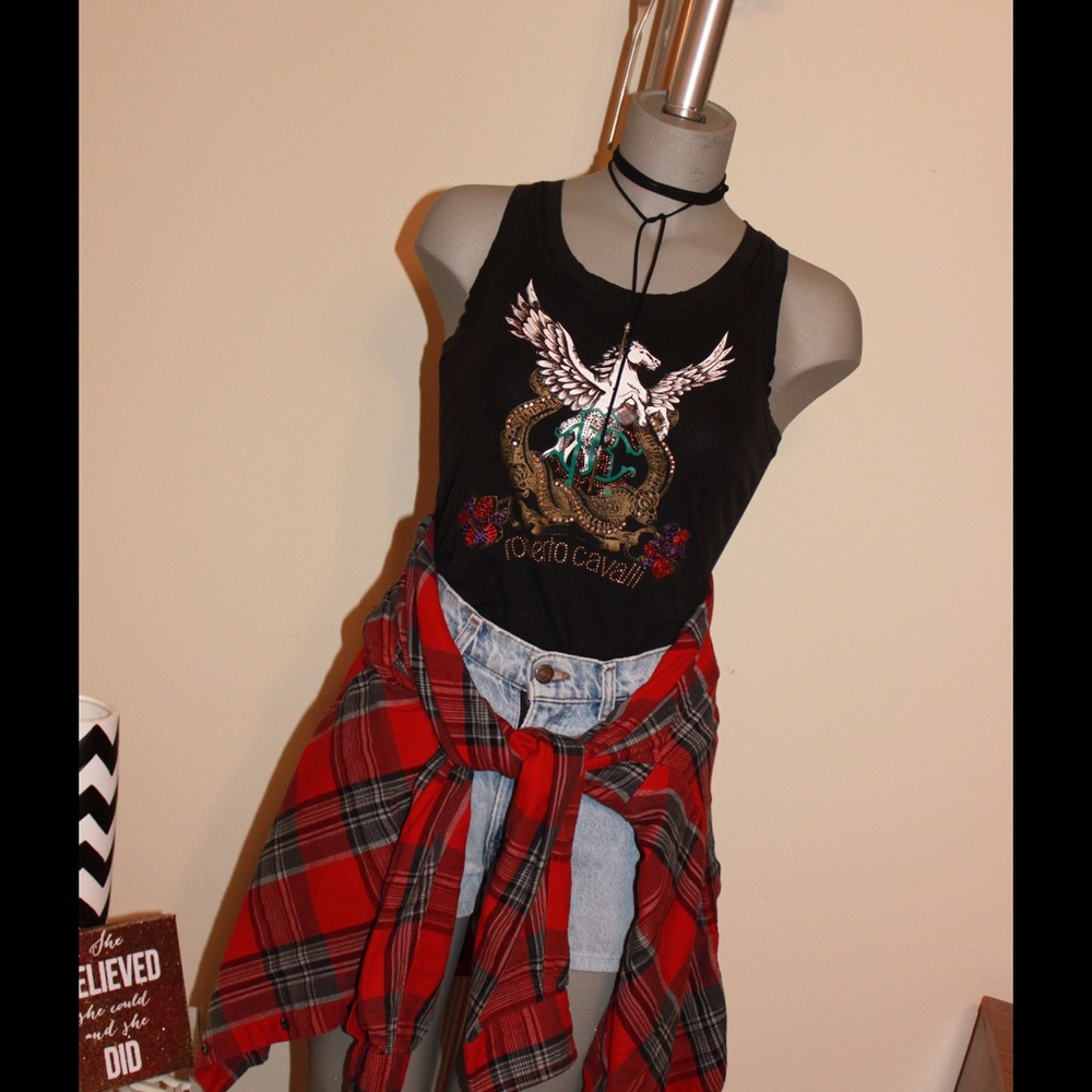 Roberto Cavalli Pegasus tank!