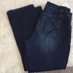 Plus size tall jeans