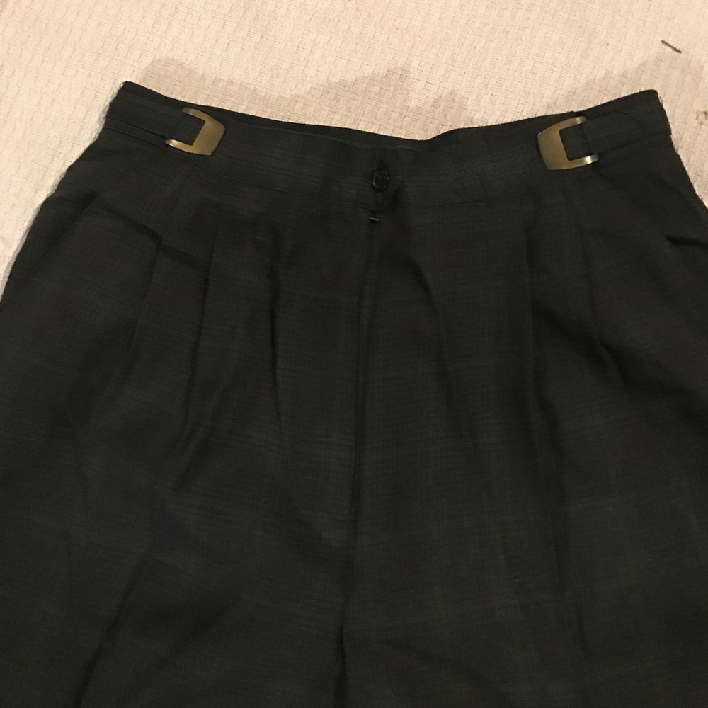 Navy multicolor trousers