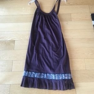 Free People cross back dress