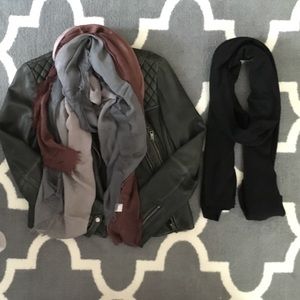 TWO FOR ONE scarves!