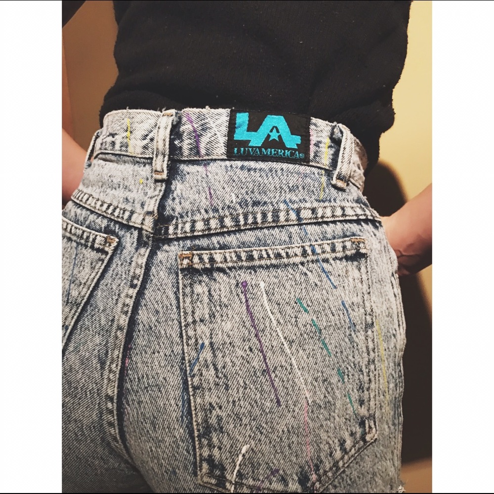 Urban outfitters |Vintage high-waited jean shorts - Picture 3 of 3