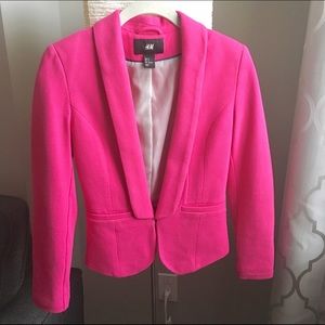 H&M Hot Pink Blazer