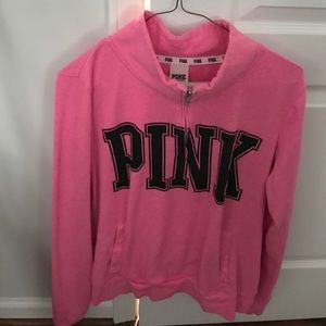Victoria Secret pink half zip